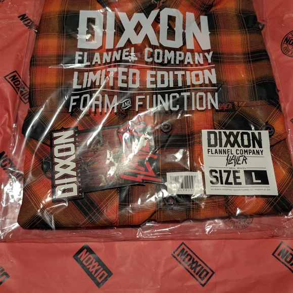 DIXXON Other - Dixxon Slayer Hell Awaits Flannel Men's Size L